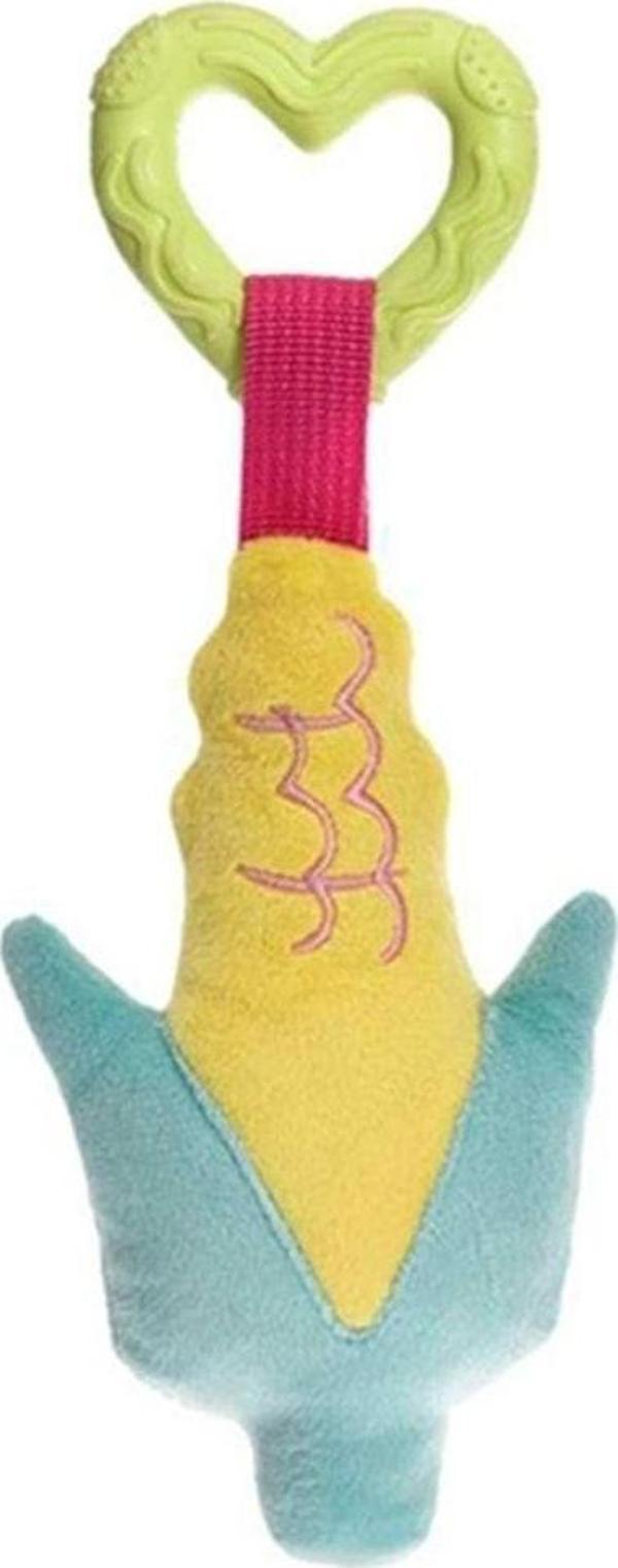 Zampa Mısır Şekilli Peluş Köpek Oyuncağı, 24,5 Cm - Image 1
