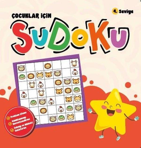 Çocuklar İçin Sudoku 4.Seviye - Bookalemun Yayınları - Image 1