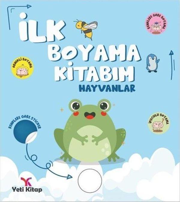 İlk Boyama Kitabım - Hayvanlar - Yeti Kitap - Image 1