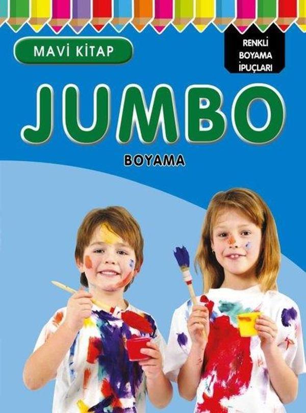 Jumbo Boyama - Mavi Kitap - Parıltı Yayınları - Image 1