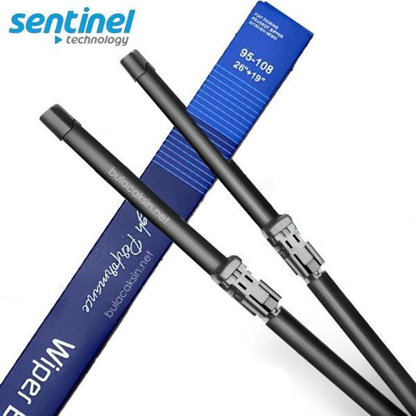 Sentinel Ön Muz Silecek Takımı 2010-2016 Alfa Romeo Giulietta ile uyumlu - Image 1