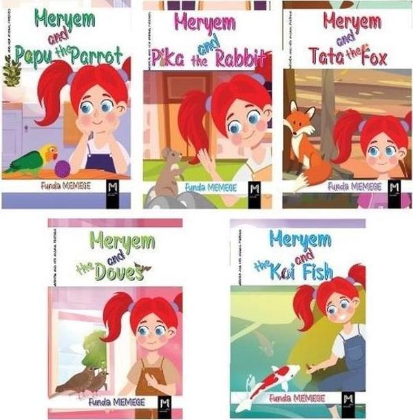 Meryem and Her Animal Friends-İngilizce Hikaye Seti - 5 Kitap Takım - Memento Mori Yayınları - Image 1