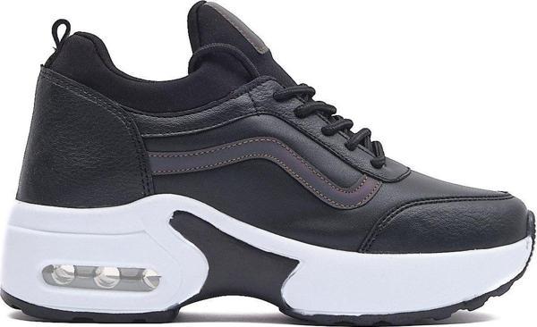 Flet K-0121 Yüksek Taban Günlük Air Sneaker Ayakkabı Kadın - Image 1