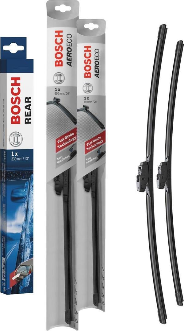 Bosch Aeroeco Ön ve Arka Silecek Takımı Fiat Doblo 2011-2020 ile uyumlu - Image 1