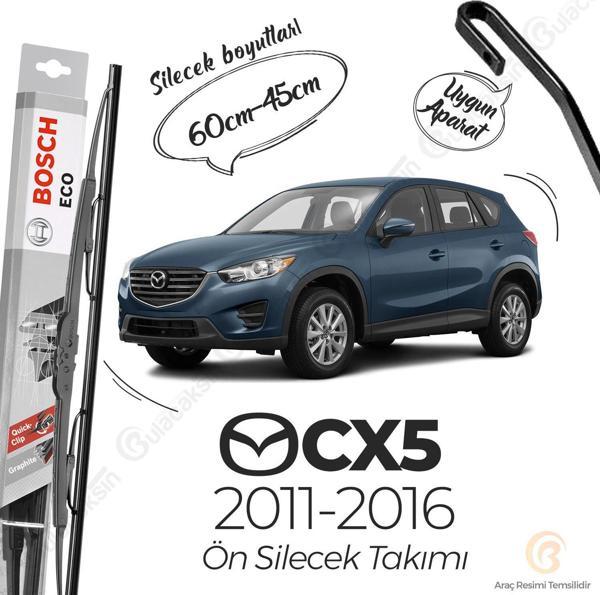 Mazda CX5 Ön Silecek Takımı (2011-2016) Bosch ECO - Image 1
