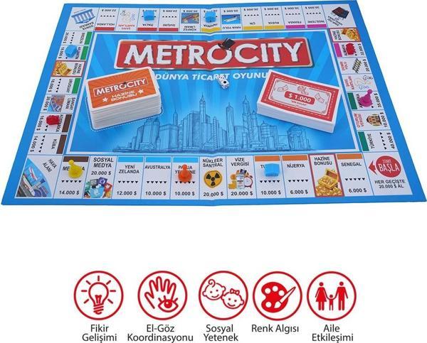 Metrocity Dünya Şehirleri Strateji ve Ticaret Oyunu - Image 1