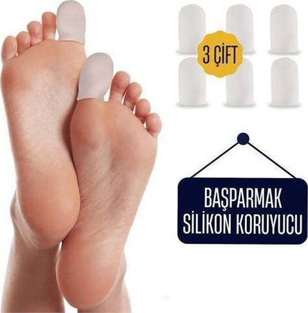 TransForMacion 6 ADET Baş Parmak İçin Silikon Koruyucu 711553 - Image 1