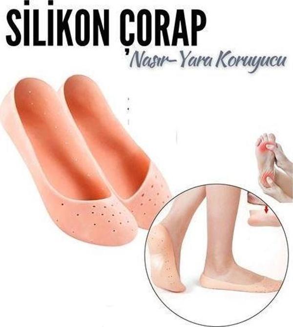 Transformacion Nasır Yara Koruyucu Silikon Koruyucu Çorap 715574 - Image 1