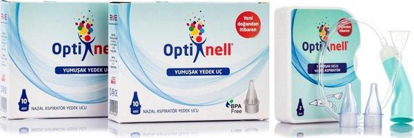 Optinell Nazal Burun Aspiratörü Yedek Ucu 2 Kutu Aspiratör  - Image 1
