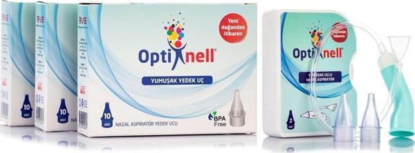 Optinell Nazal Burun Aspiratörü Yedek Ucu 3 Kutu Aspiratör  - Image 1