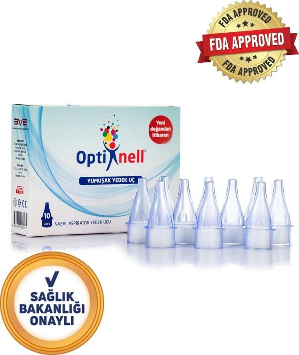 Otribebe Optinell 10 Kutu Nazal Burun Aspiratörü Yedek Uç Uyumlu  - Image 1