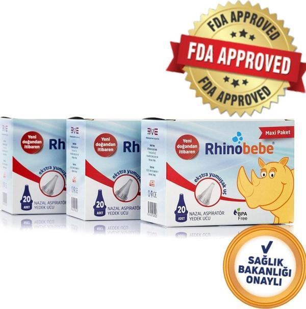 Rhinobebe Otribebe Uyumlu Yedek Maxi 3 Paket  - Image 1