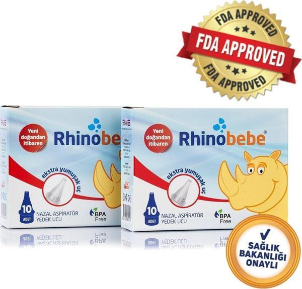 Rhinobebe Otribebe Uyumlu Yedek Uç 2 Paket  - Image 1