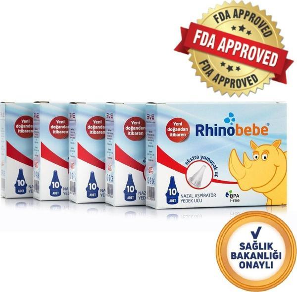 Rhinobebe Otribebe Uyumlu Yedek Uç 5 Paket  - Image 1