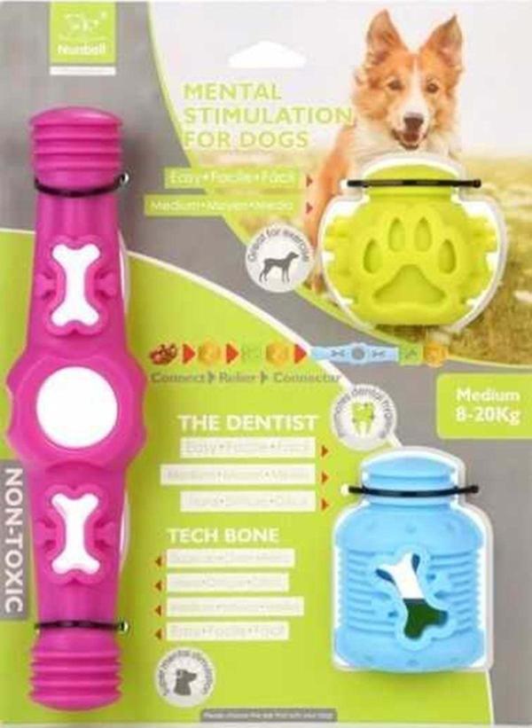 Nunbell Köpek Eğitici 3 Parçalı Orta Irk Oyuncak - Image 1
