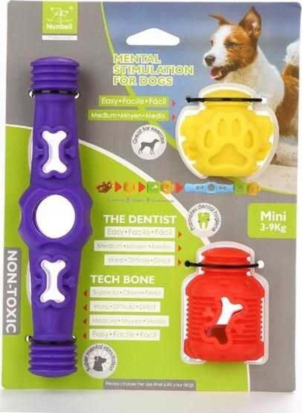Nunbell Köpek Egitici 3 Parçalı Oyuncak S - Image 1