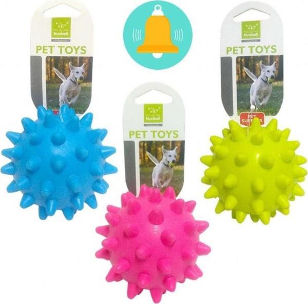 Nunbell Köpek Oyuncağı Kirpi Top Zilli - Image 1