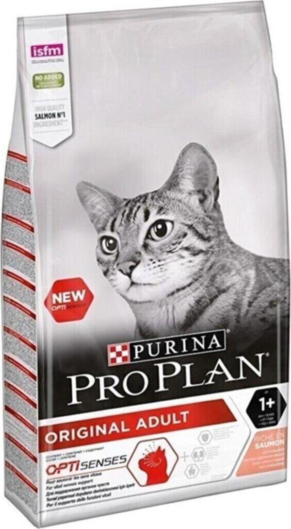 Pro Plan Somonlu Pirinçli Yetişkin Kedi Mamasi 3 kg - Image 1