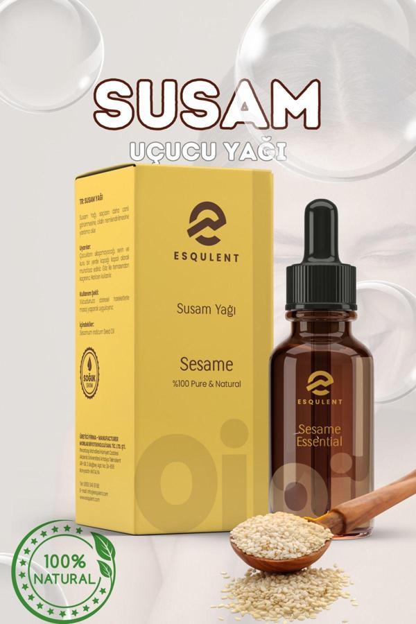 %100 Saf Soğuk Sıkım Susam Yağı - Image 1