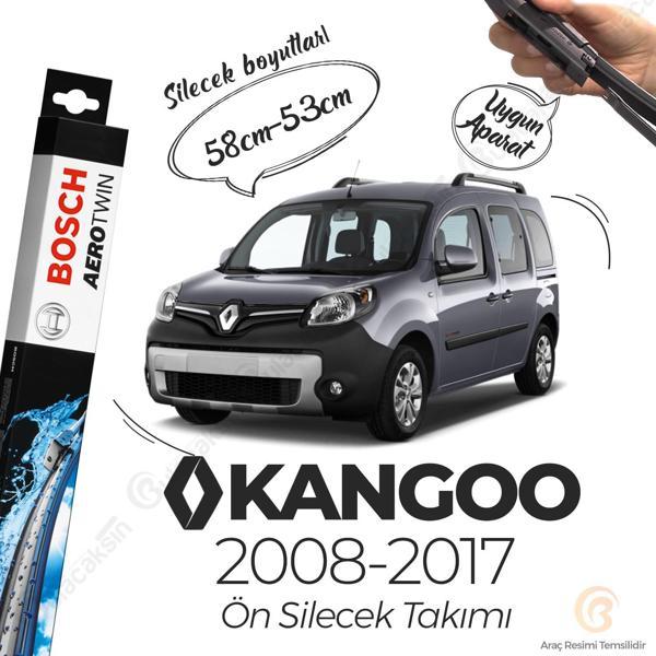 Renault Kangoo Muz Silecek Takımı (2008-2017) Bosch Aerotwin - Image 1