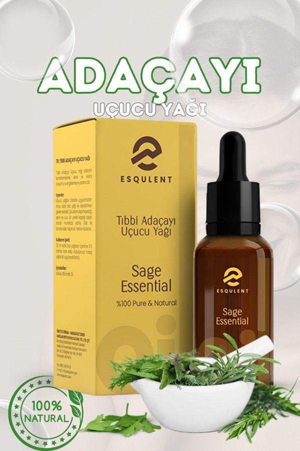 Tıbbi Adaçayı Uçucu Yağı 10 Ml - Image 1