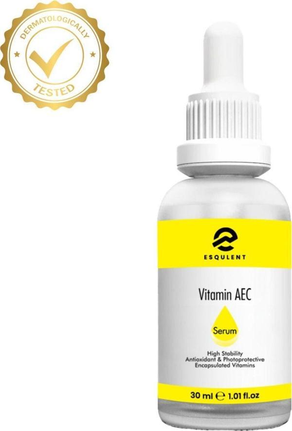 Vitamin AEC Serum- Vitamin A, E ve C içeren Canlandırıcı, Aydınlatıcı Serum 30 ml - Image 1