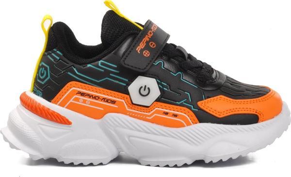 Pepino 1783-P Siyah-Turuncu Çocuk Spor Ayakkabı - Image 1