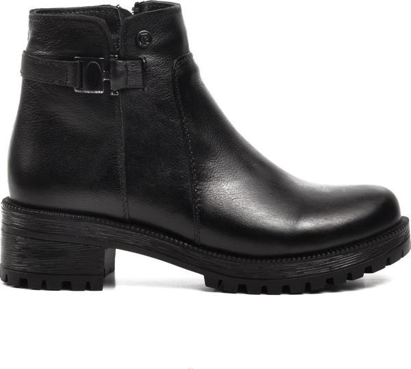 Pierre Cardin PC-52024 Siyah Hakiki Deri İçi Polarlı Kadın Bot - Image 1