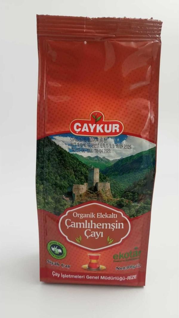 Çaykur Organik Elekaltı Çamlıhemşin Çay 80 Gr - Image 1