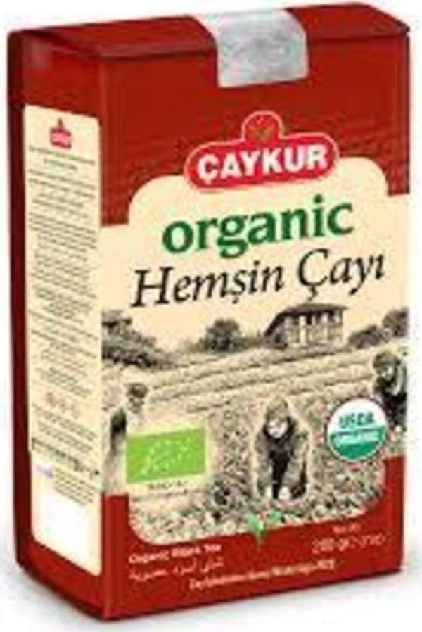 Çaykur Organik Hemşin Siyah Dökme Çay 3*200 gr - Image 1
