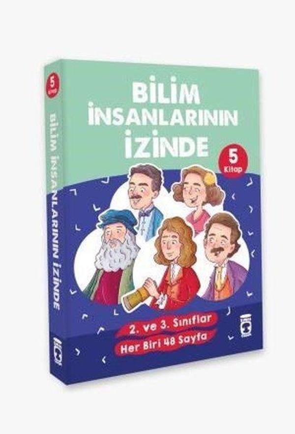 Bilim İnsanlarının İzinde Serisi Seti - 5 Kitap Takım - Timaş Çocuk - Image 1