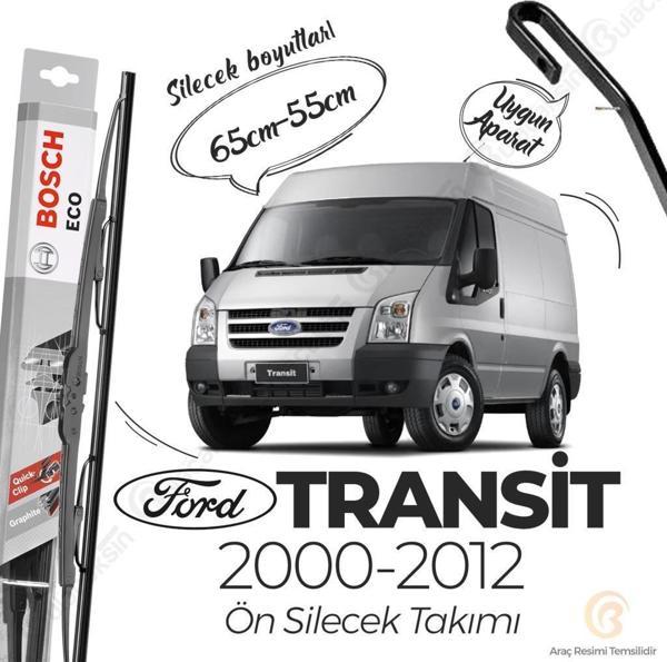Ford Transit Silecek Takımı (2000-2012) Bosch ECO - Image 1