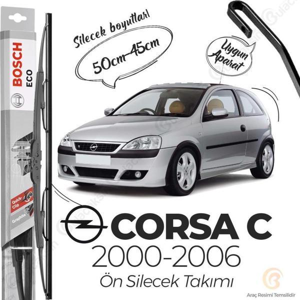 Opel Corsa C Silecek Takımı (2000-2006) Bosch ECO - Image 1