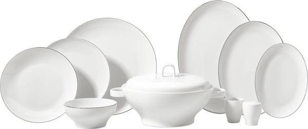 Korkmaz Lidya Coll.Platin 60 Parça Yemek Takımı A8186 - Image 1
