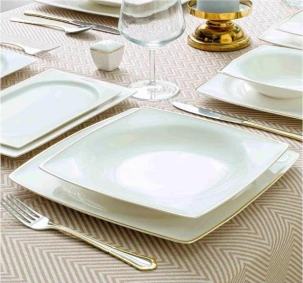 PierreCardin Kayle Gold 58 Parça Yemek Takımı - Image 1