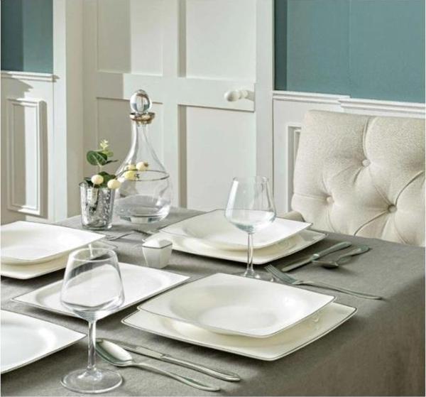 PierreCardin Kayle Sılver 58 Parça Yemek Takımı - Image 1