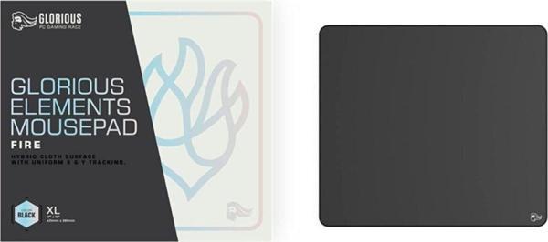 Glorious Element Mouse Pad - Fire Siyah 43x38cm - Image 1