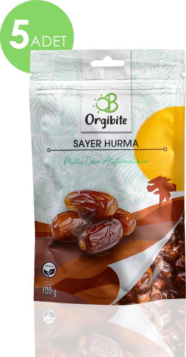 Orgibite Sayer Hurma 100 gr 5'li Set - Image 1