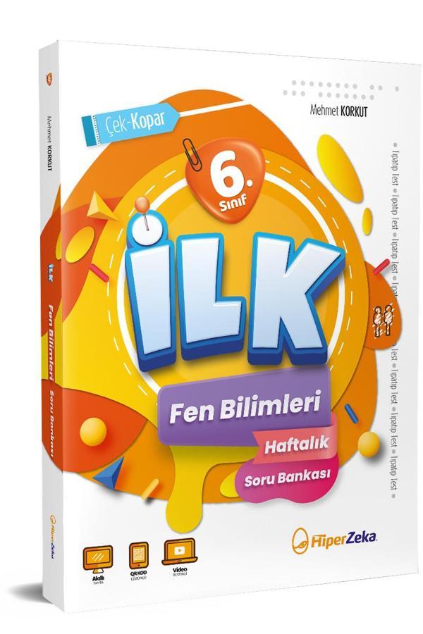 Hiper Zeka Yayınları 6. Sınıf Fen Bilimleri İlk Haftalık Soru Bankası - Hiper Zeka - Image 1