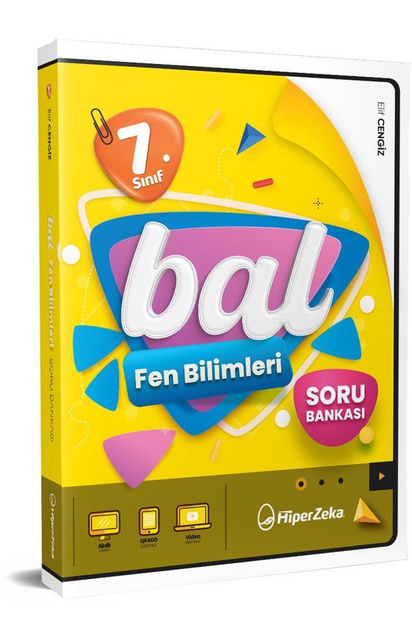 Hiper Zeka Yayınları 7. Sınıf Fen Bilimleri Bal Soru Bankası - Hiper Zeka - Image 1