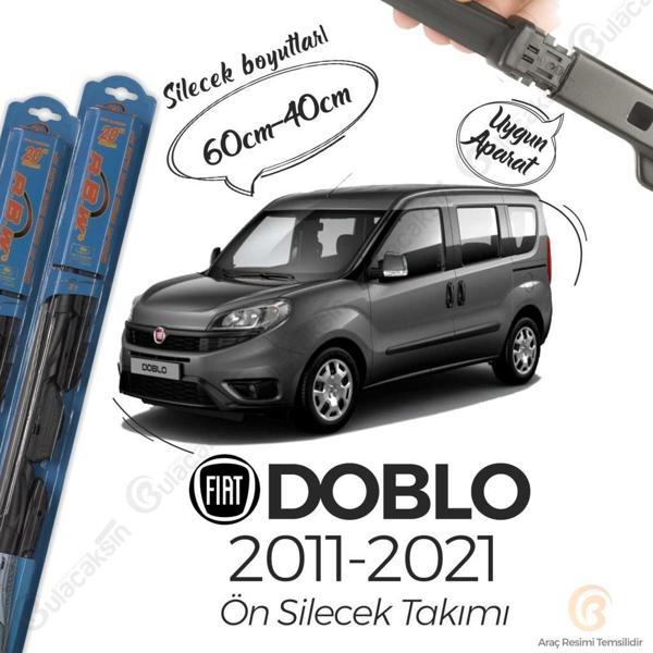 RBW Hybrid Ön Silecek Takımı Fiat Doblo 2011-2020 ile uyumlu - Image 1
