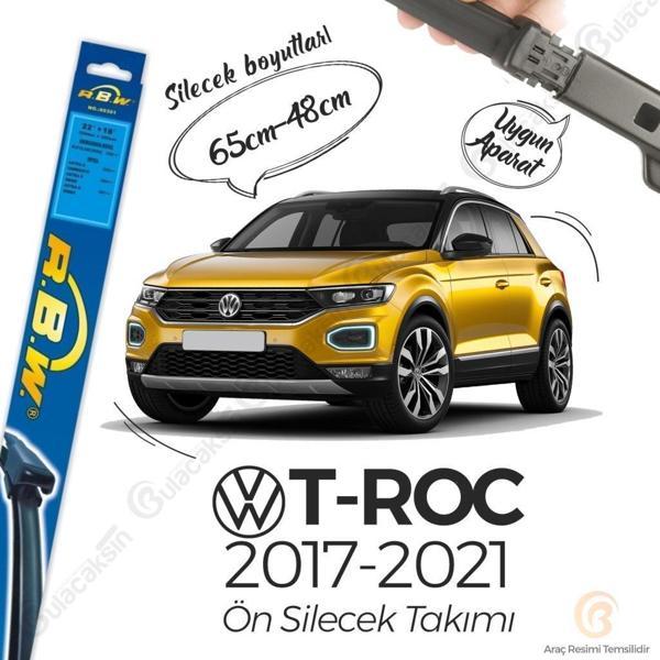 RBW Muz Silecek Takımı Volkswagen T-ROC 2017-2019 ile uyumlu - Image 1