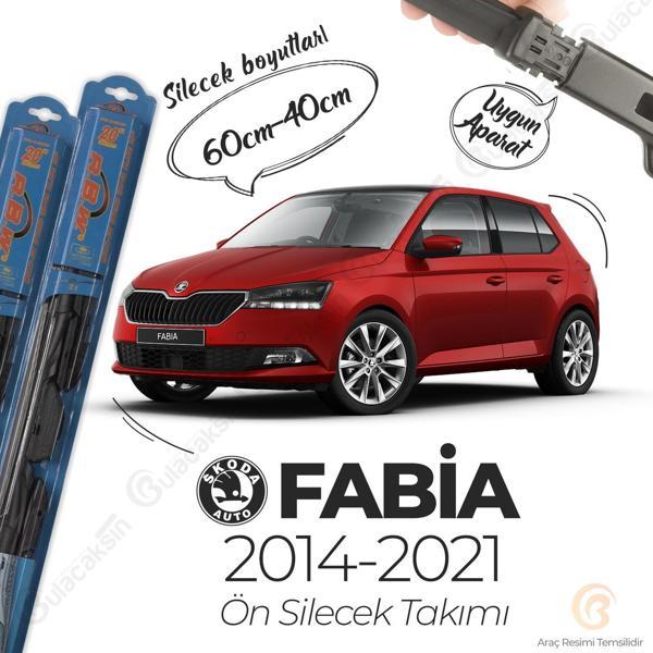 RBW Hybrid Ön Silecek Takımı Skoda Fabia 2014-2021 ile uyumlu - Image 1