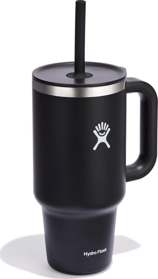 HYDRO FLASK HF-TT32PS001 946ML 32OZ SEYAHAT BARDAGI SIYAH - Image 1