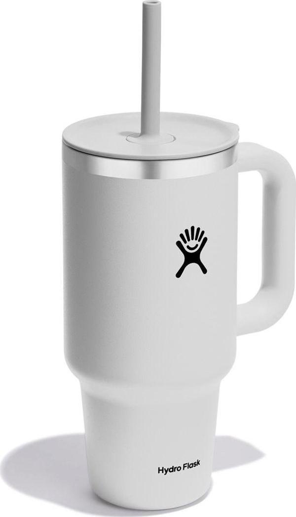 HYDRO FLASK HF-TT32PS110 946ML 32OZ SEYAHAT BARDAGI BEYAZ - Image 1