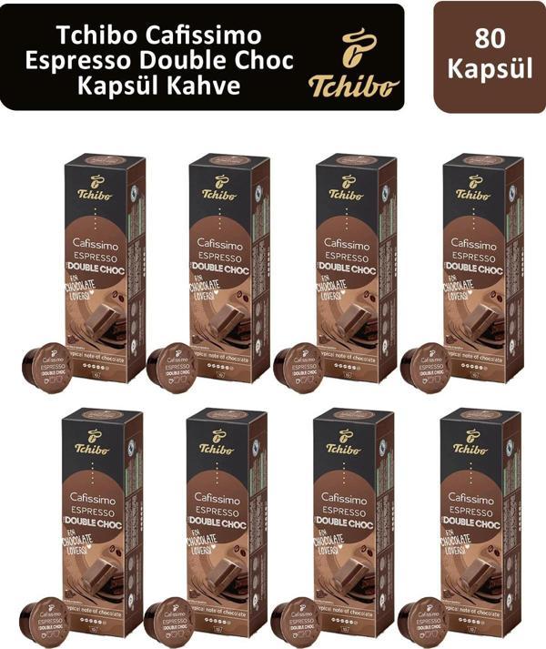 Tchibo Cafissimo Espresso Double Choc Kapsül Kahve x 8 Adet - Image 1