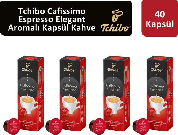 Tchibo Cafissimo Espresso Elegant Aroma Kapsül Kahve x 4 Adet - Image 1