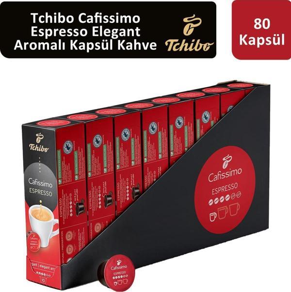 Tchibo Cafissimo Espresso Elegant Aroma Kapsül Kahve x 8 Adet - Image 1