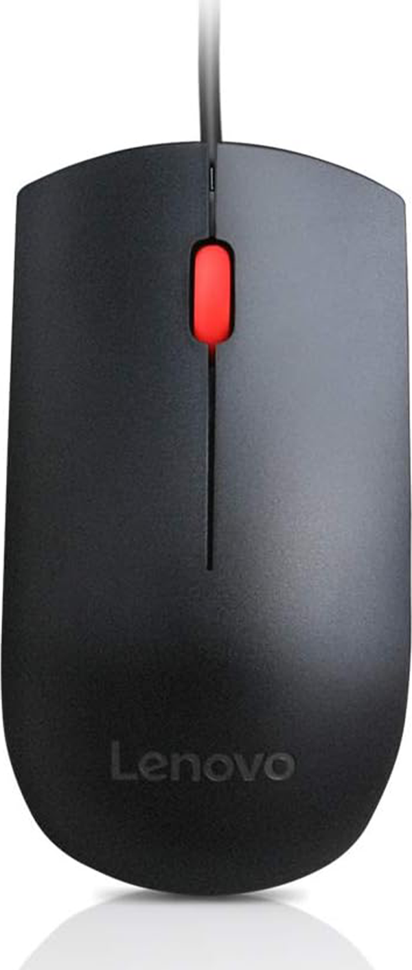 Lenovo 4Y50R20863 Essential USB Kablolu Mouse Siyah - Image 1