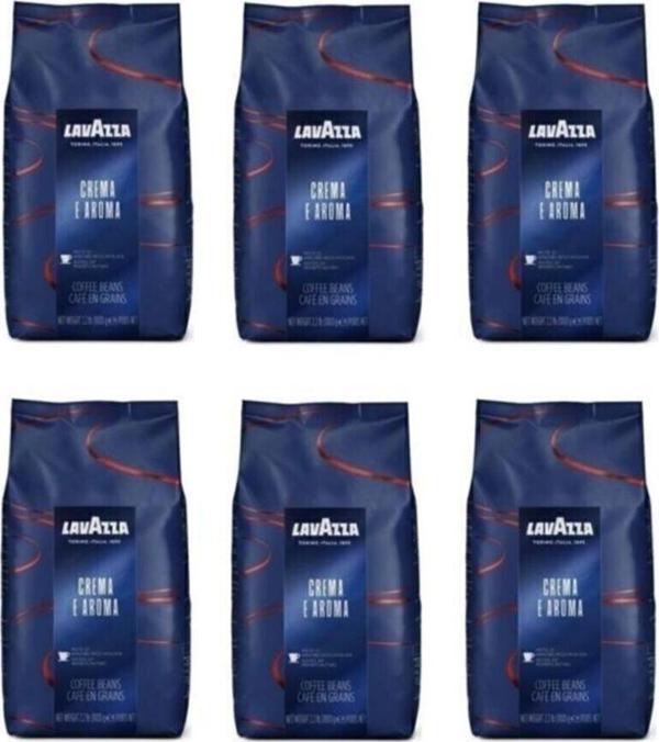 Lavazza Espresso Crema E Aroma Çekirdek Kahve 1 Kg 6'Lı Koli - Image 1